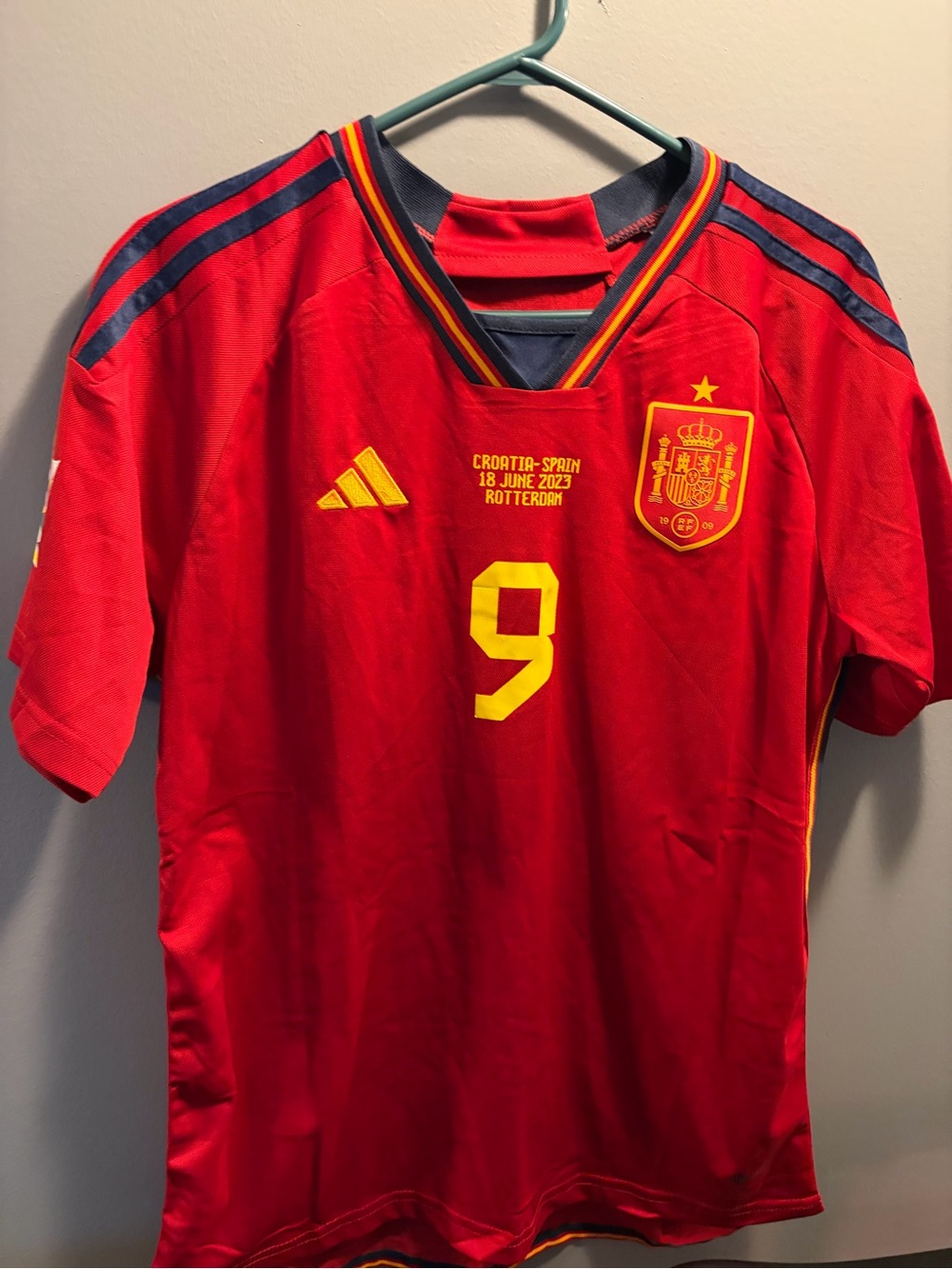 adidas Spain Soccer Jersey